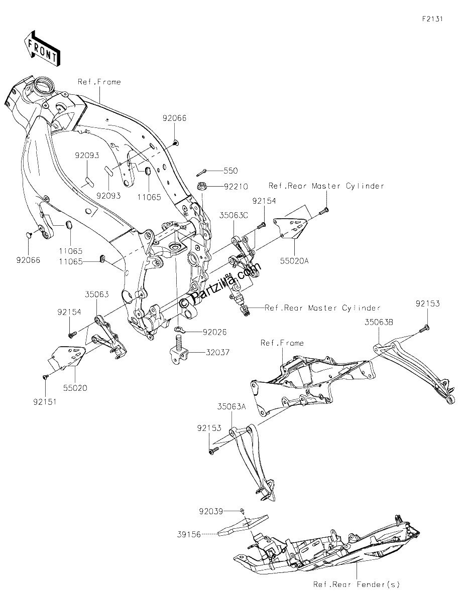 Diagrama de FRAME FITTINGS