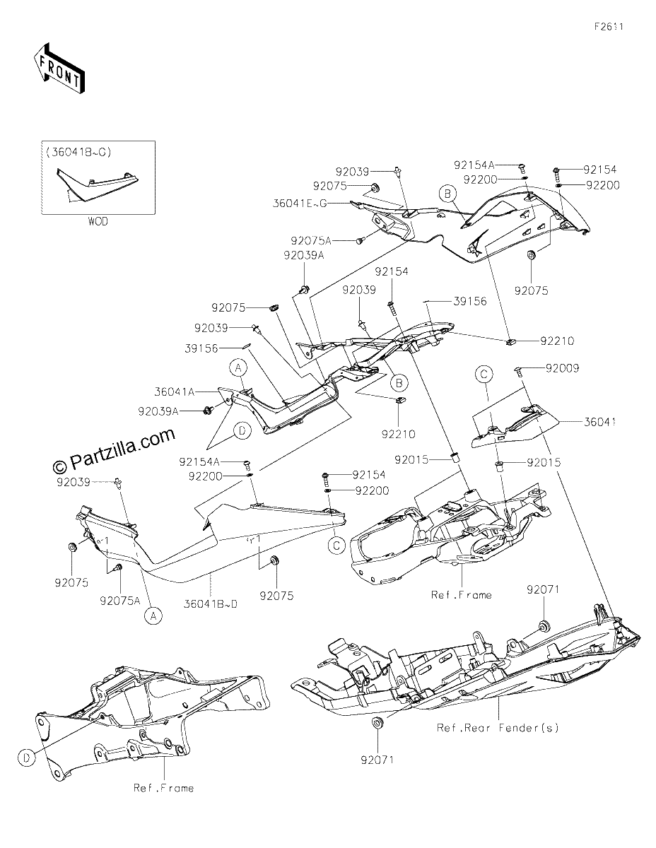 Diagrama de SIDE COVERS