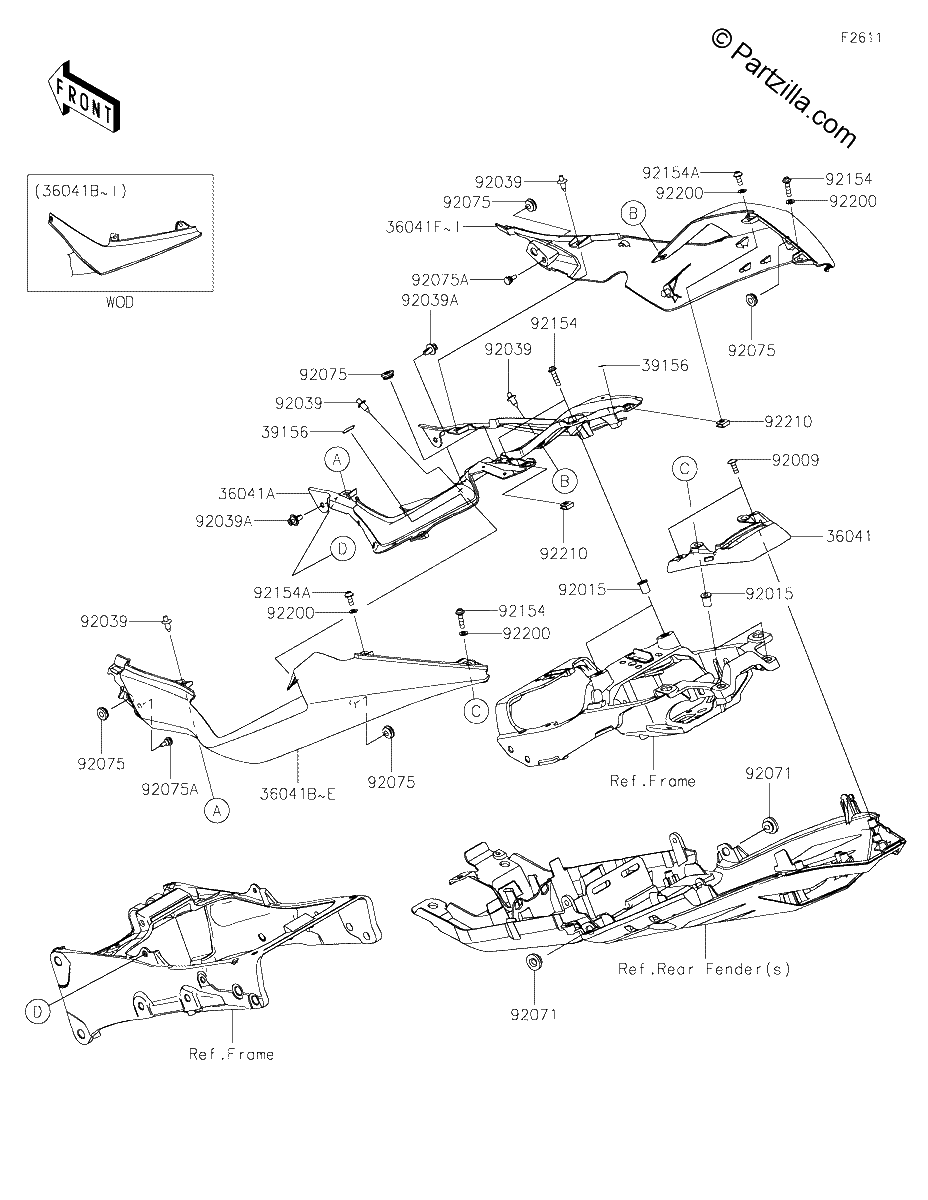 Diagrama de SIDE COVERS