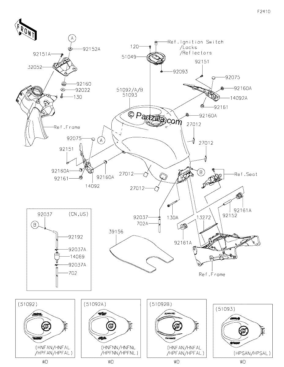 Diagrama de FUEL TANK