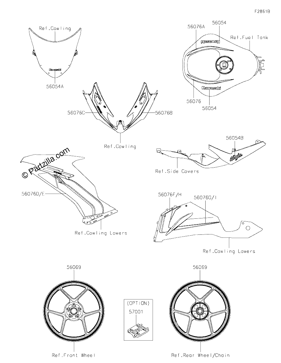 Diagrama de DECALS GRAY HNFAN HNFAL HPFAN HPFAL