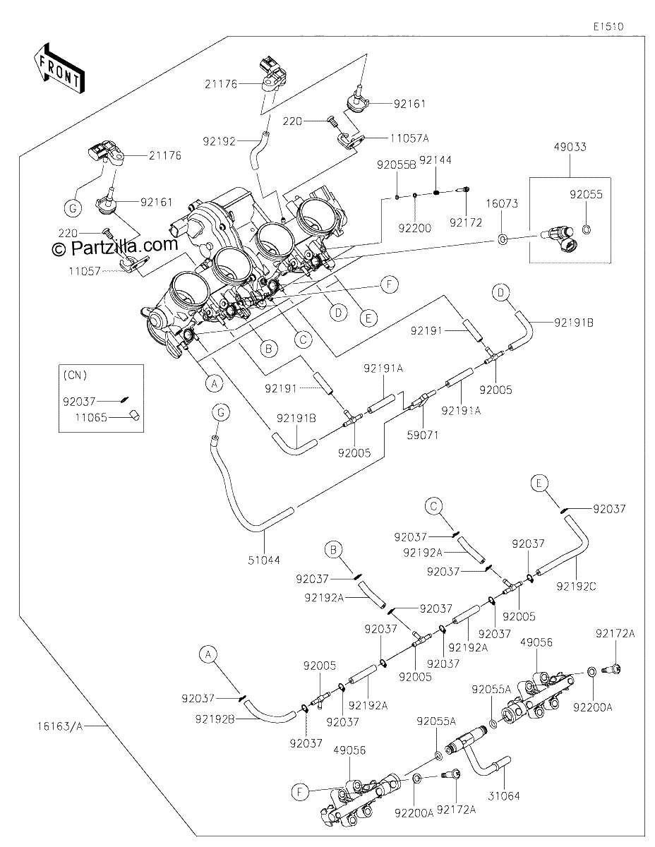 Diagrama de THROTTLE