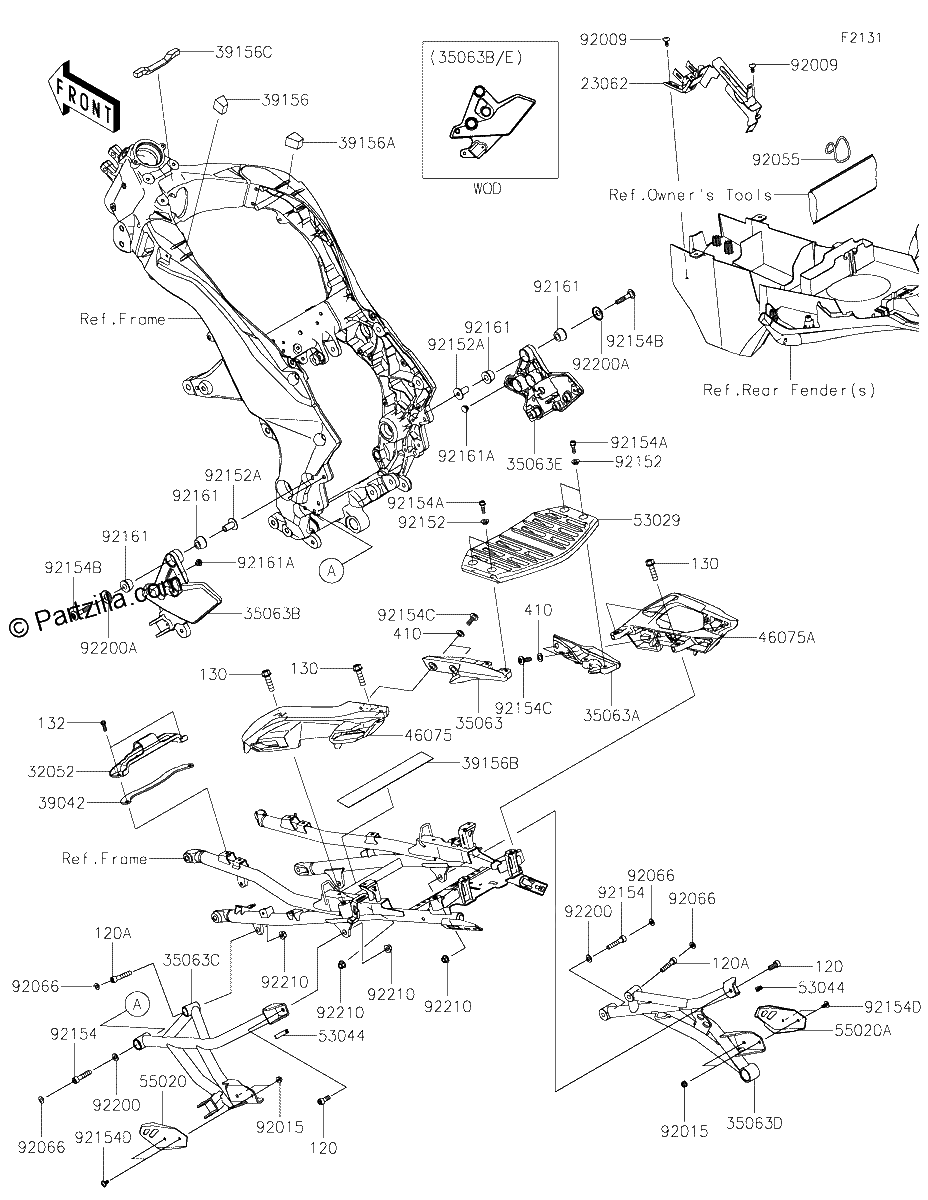 Diagrama de FRAME FITTINGS