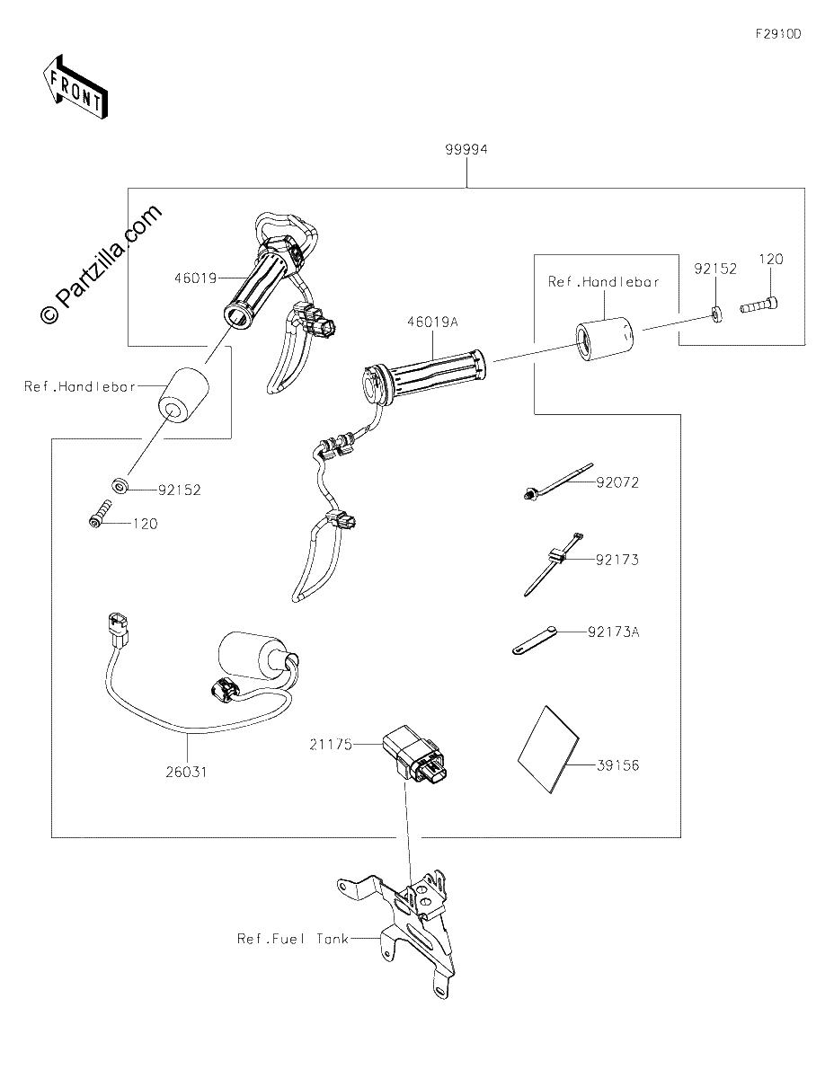 Diagrama de ACCESSORY GRIP HEATER