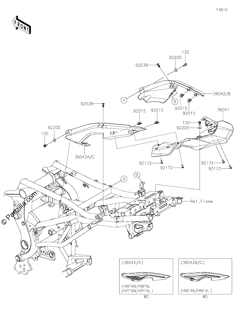 Diagrama de SEAT COVER