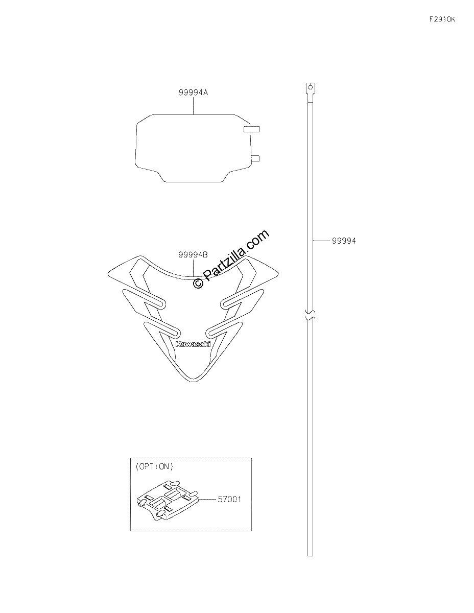 Diagrama de ACCESSORY DECALS