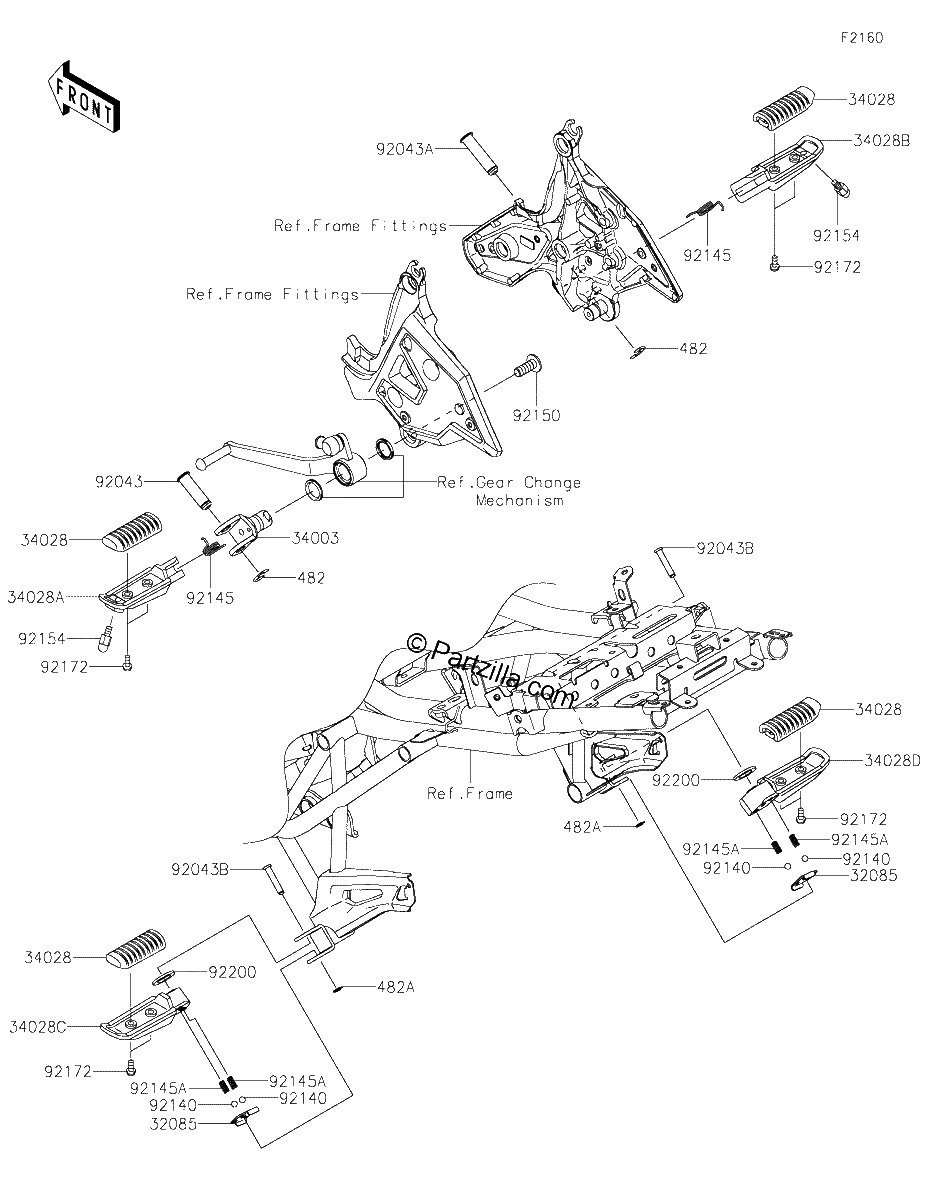Diagrama de FOOTRESTS