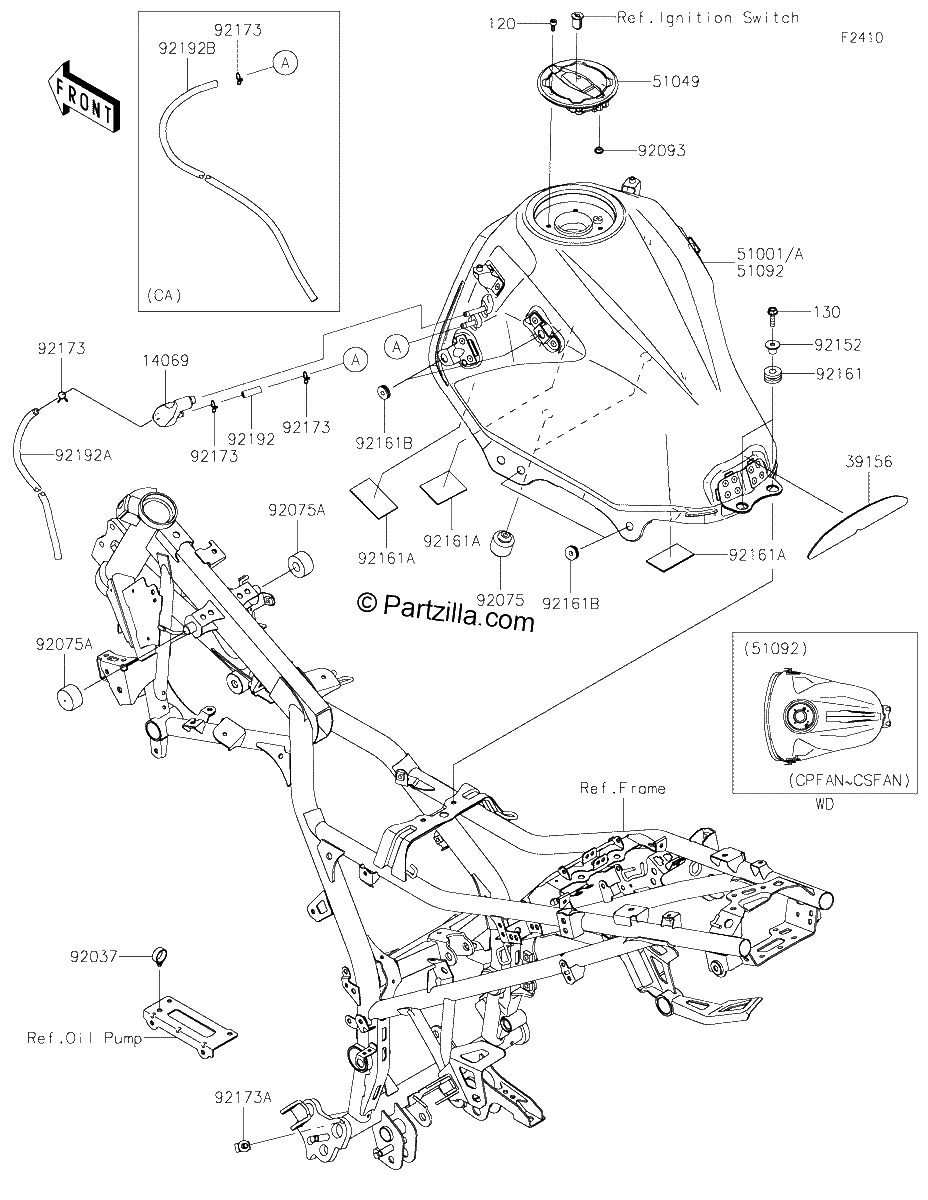 Diagrama de FUEL TANK