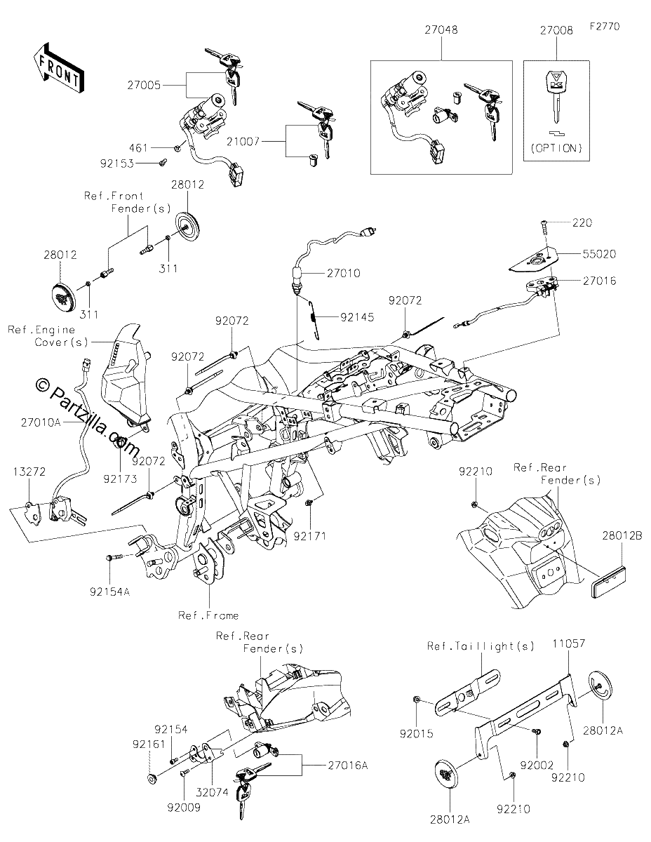 Diagrama de IGNITION SWITCH
