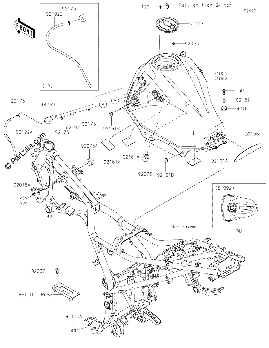 Diagrama de FUEL TANK
