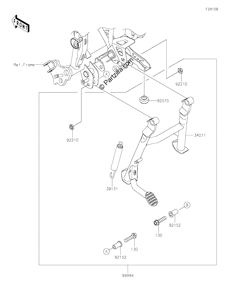 Diagrama de ACCESSORY CENTER STAND
