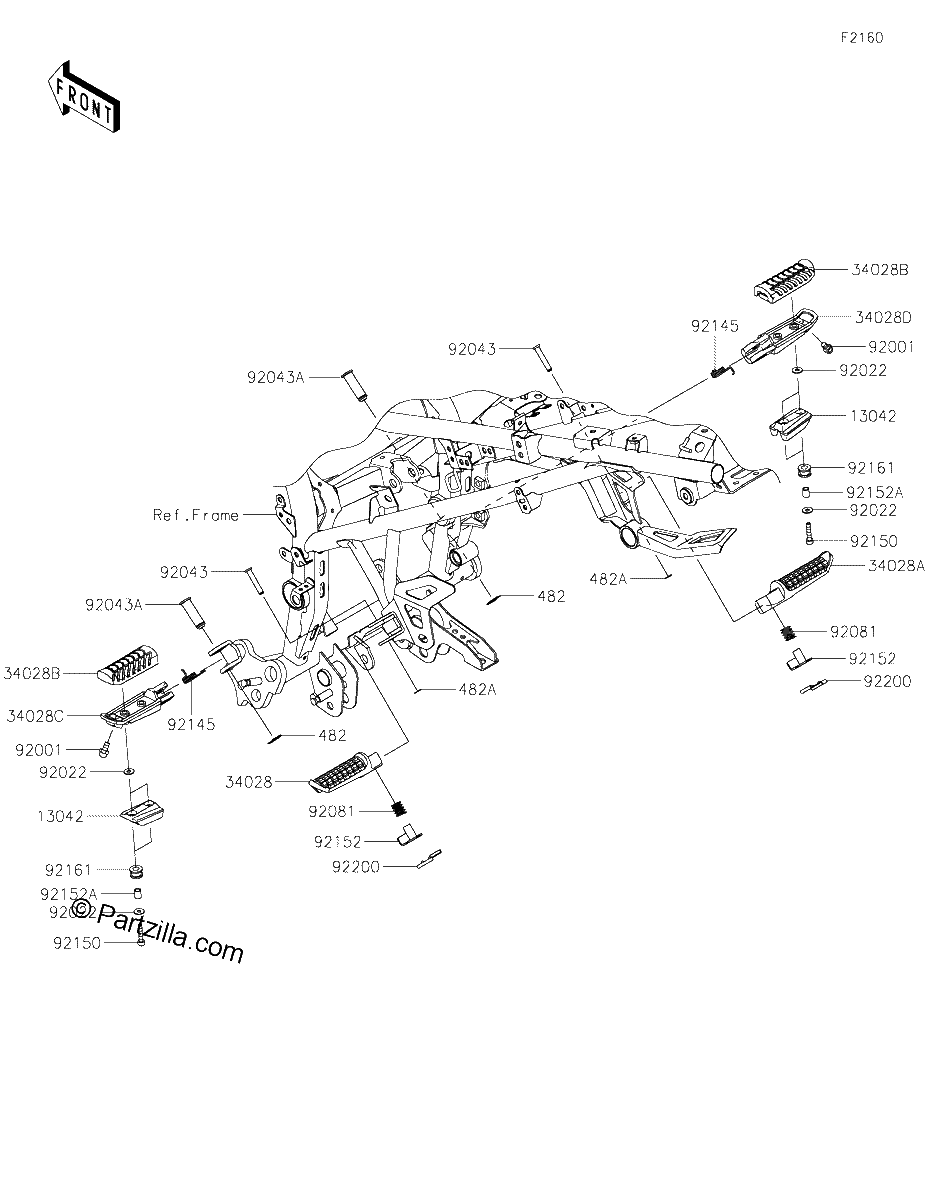 Diagrama de FOOTRESTS