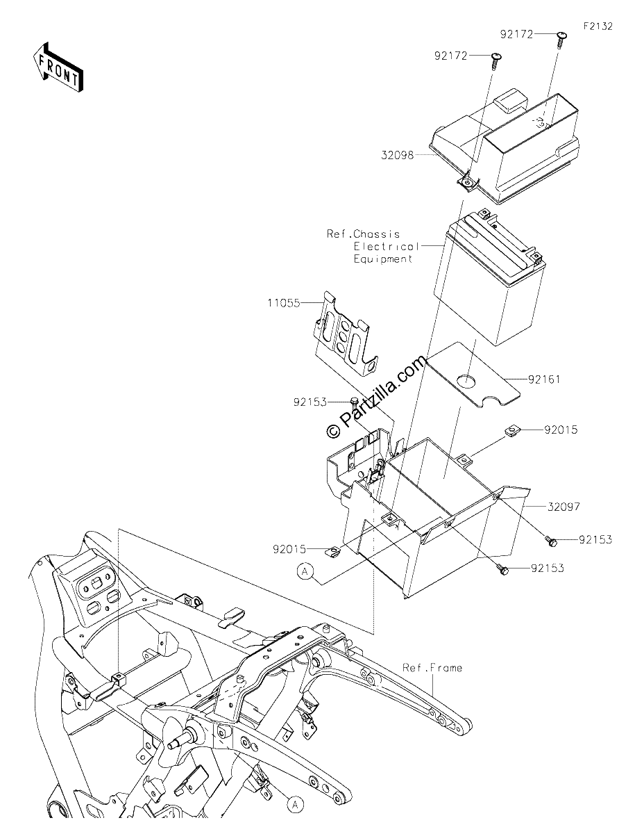 Diagrama de BATTERY CASE