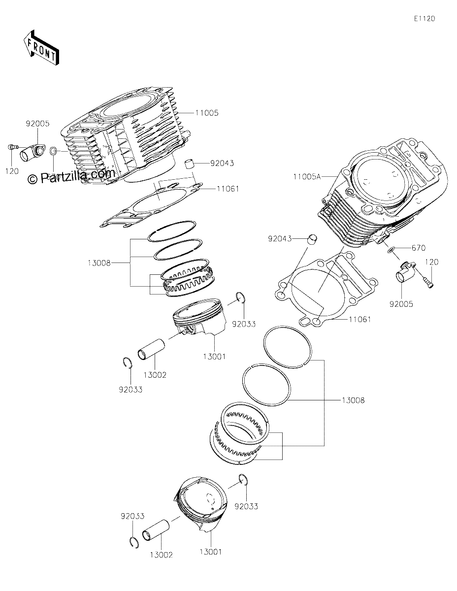 Diagrama de CYLINDER PISTON S