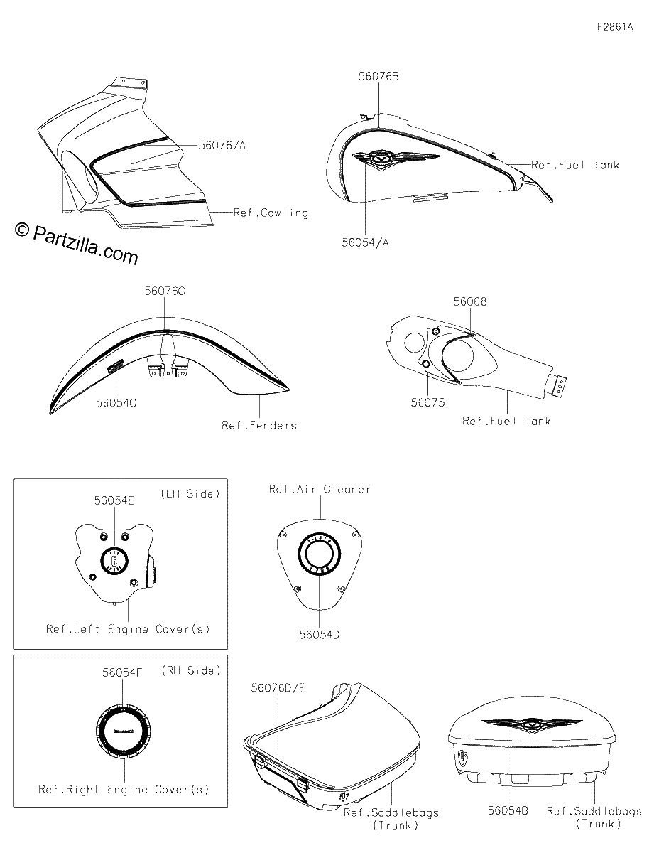Diagrama de DECALS BPFNN BPFNL
