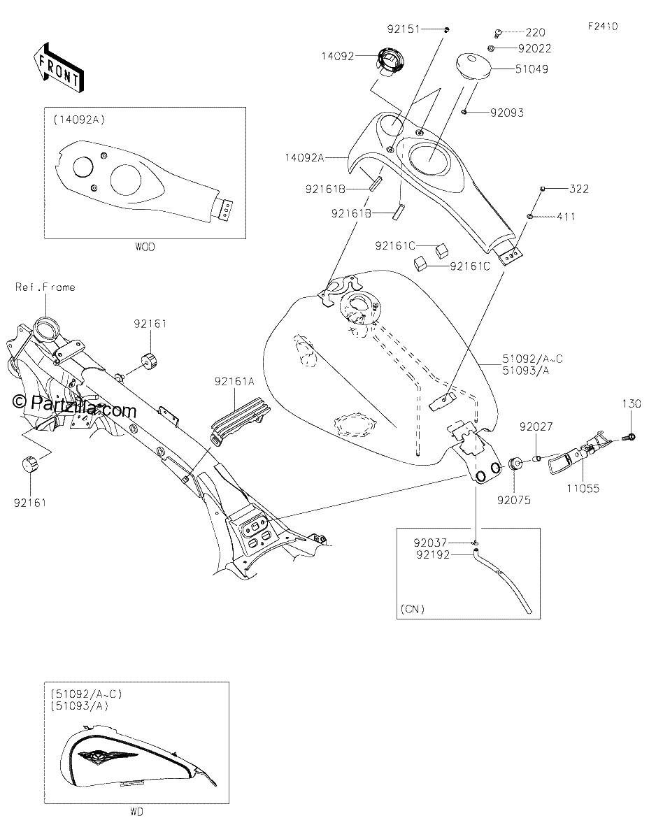 Diagrama de FUEL TANK