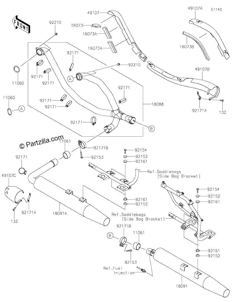 Diagrama de MUFFLER S