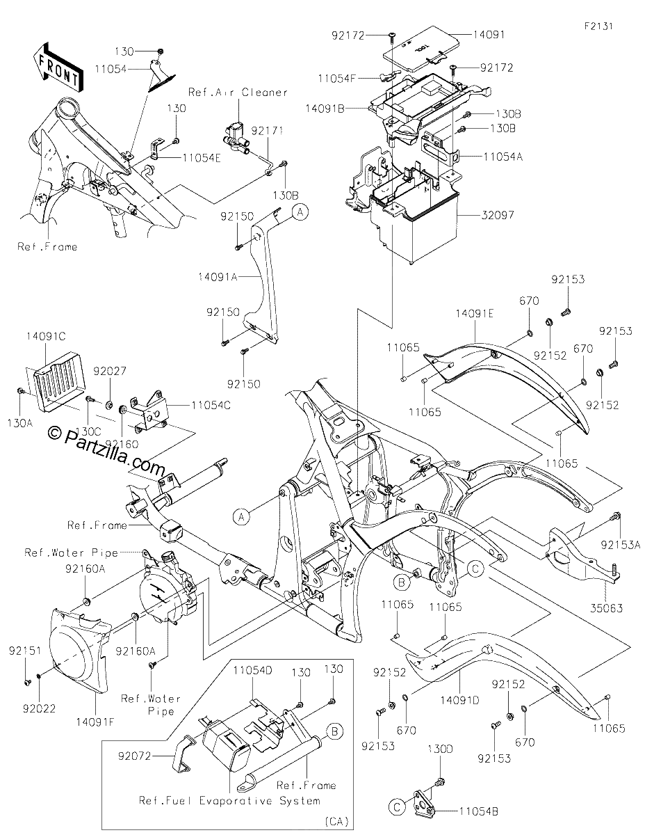 Diagrama de FRAME FITTINGS