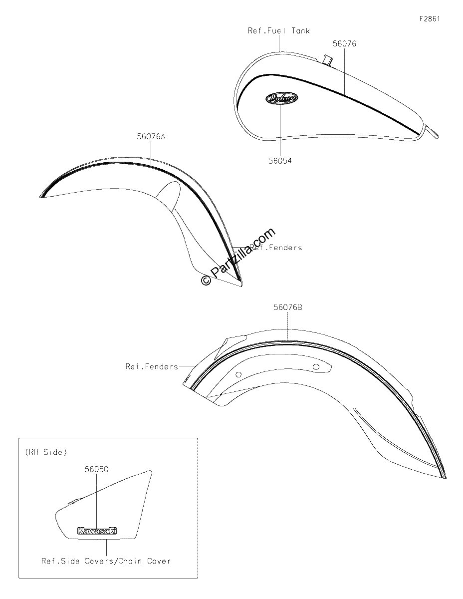 Diagrama de DECALS EPFAN EPFAL
