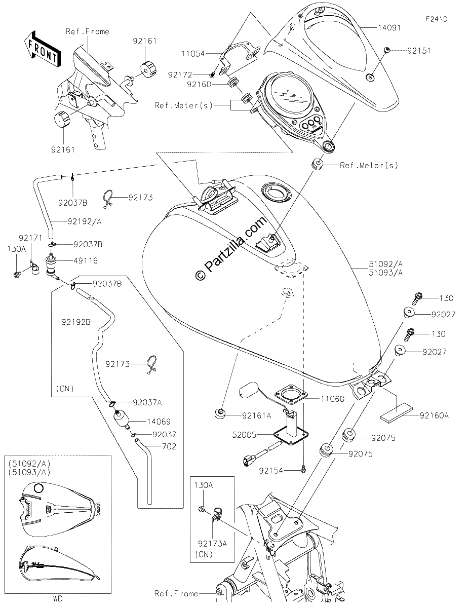 Diagrama de FUEL TANK