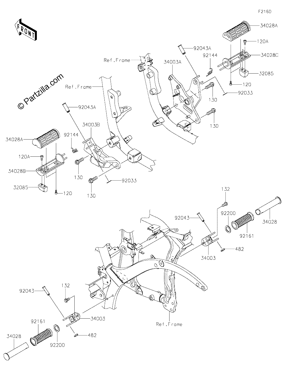 Diagrama de FOOTRESTS