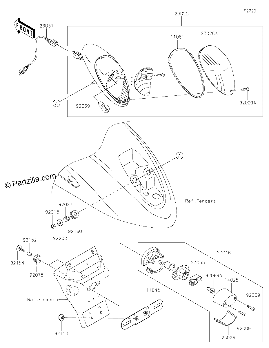 Diagrama de TAILLIGHT S