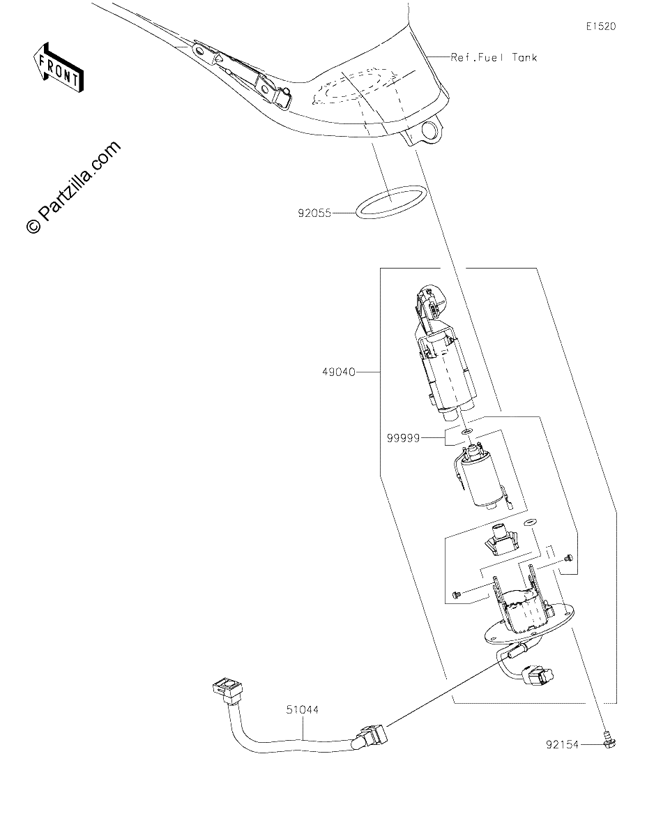 Diagrama de FUEL PUMP