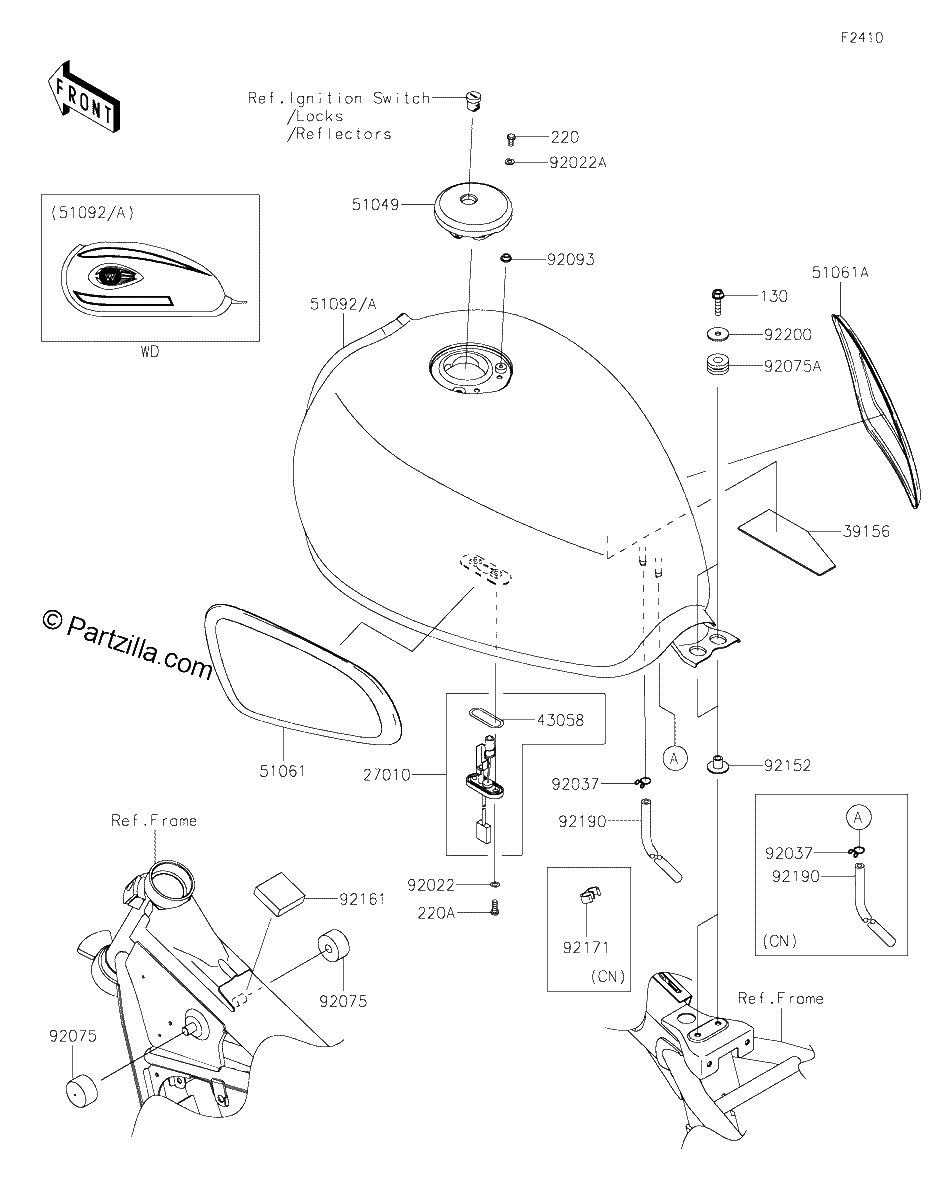 Diagrama de FUEL TANK
