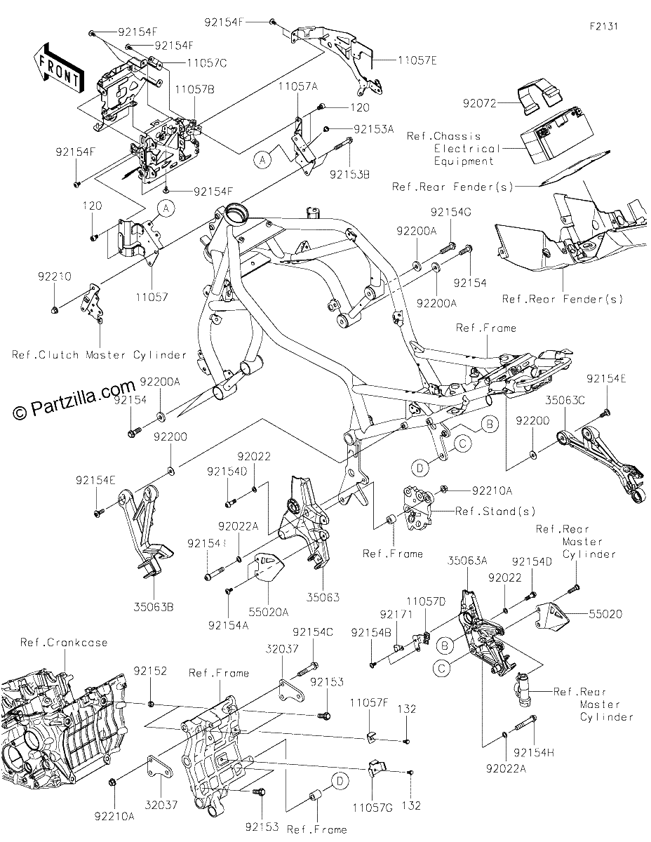 Diagrama de FRAME FITTINGS