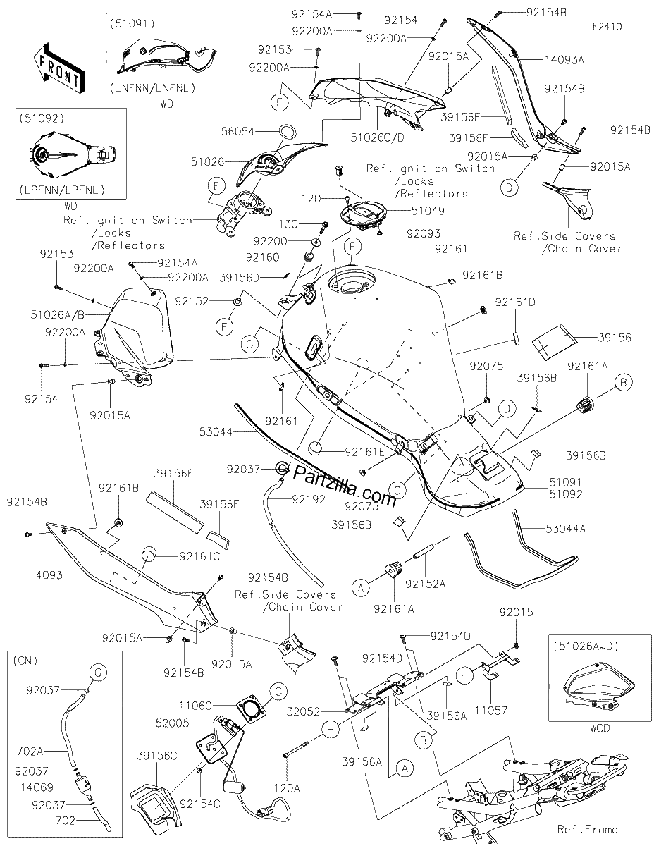 Diagrama de FUEL TANK