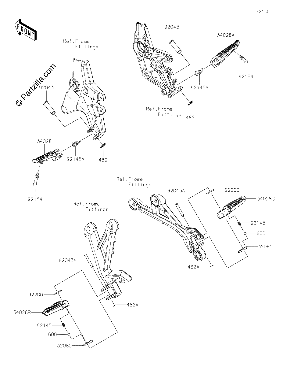 Diagrama de FOOTRESTS
