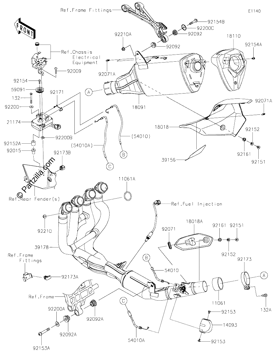 Diagrama de MUFFLER S