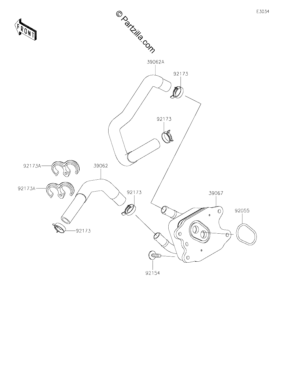 Diagrama de OIL COOLER