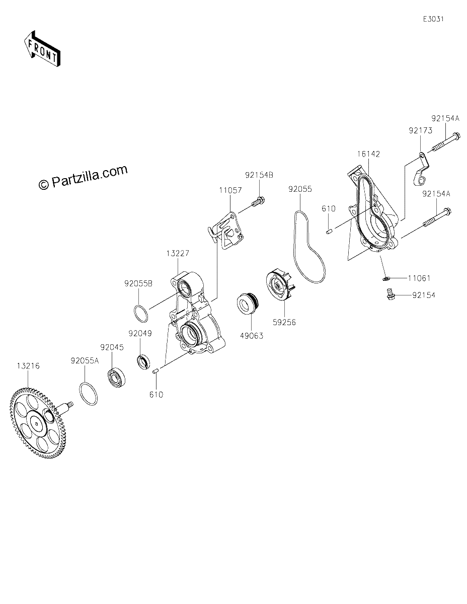 Diagrama de WATER PUMP