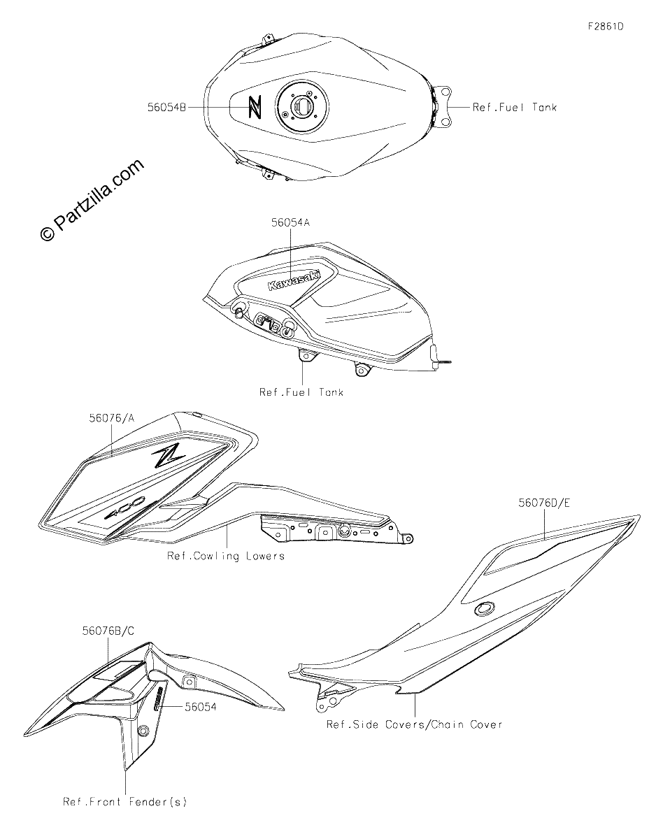 Diagrama de DECALS WHITE DNFNN DPFNL