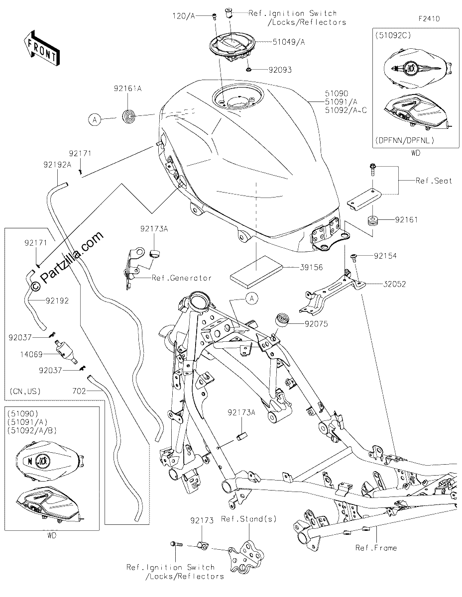 Diagrama de FUEL TANK