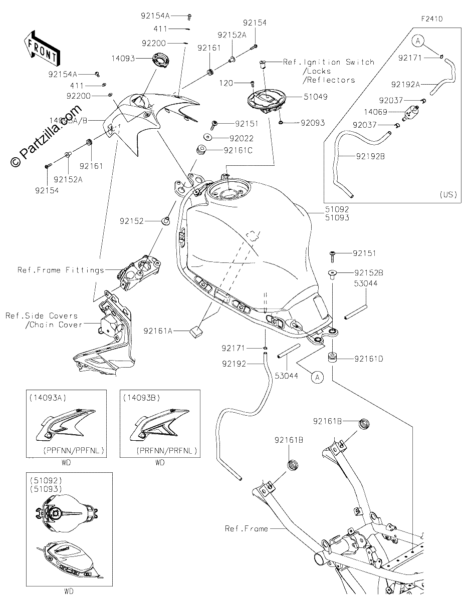 Diagrama de FUEL TANK