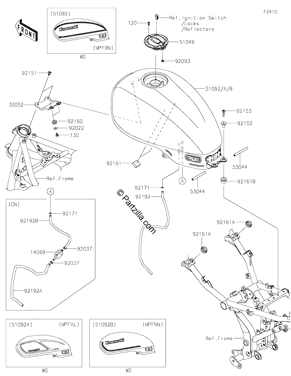 Diagrama de FUEL TANK