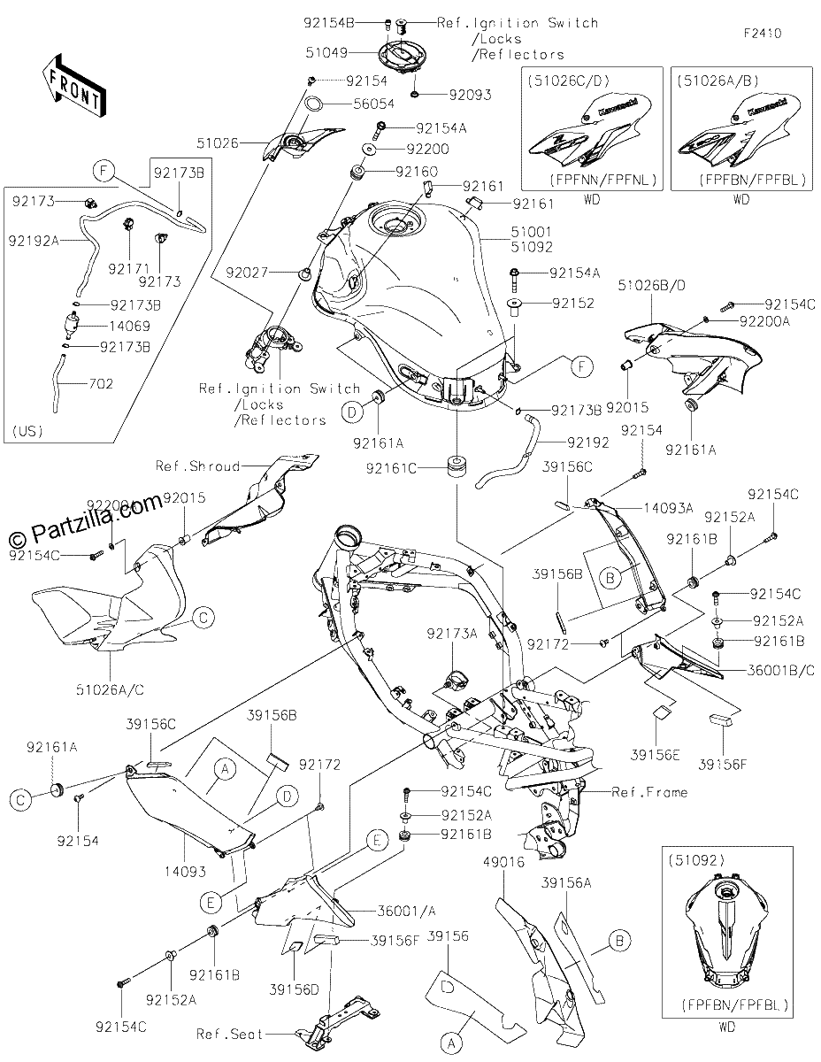 Diagrama de FUEL TANK