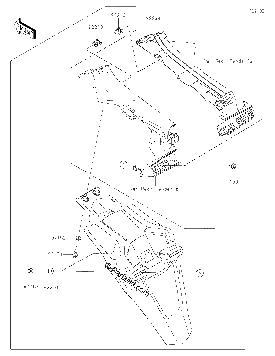 Diagrama de ACCESSORY EXTENDED FLAP