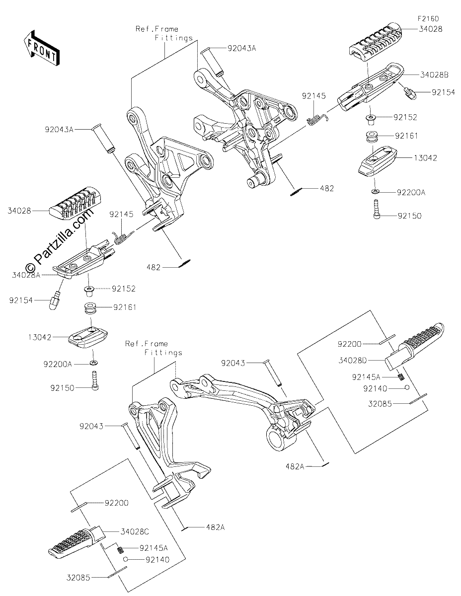 Diagrama de FOOTRESTS