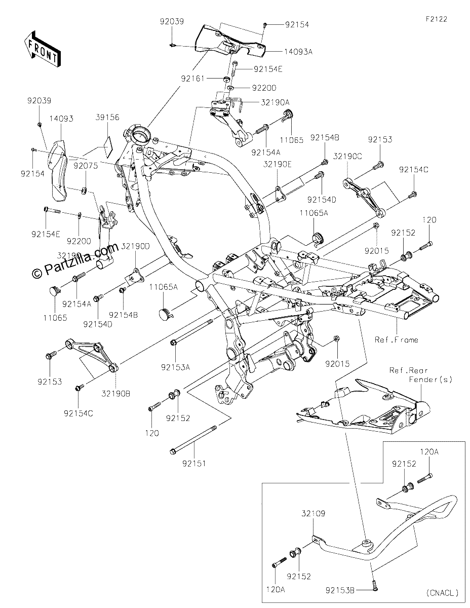Diagrama de ENGINE MOUNT