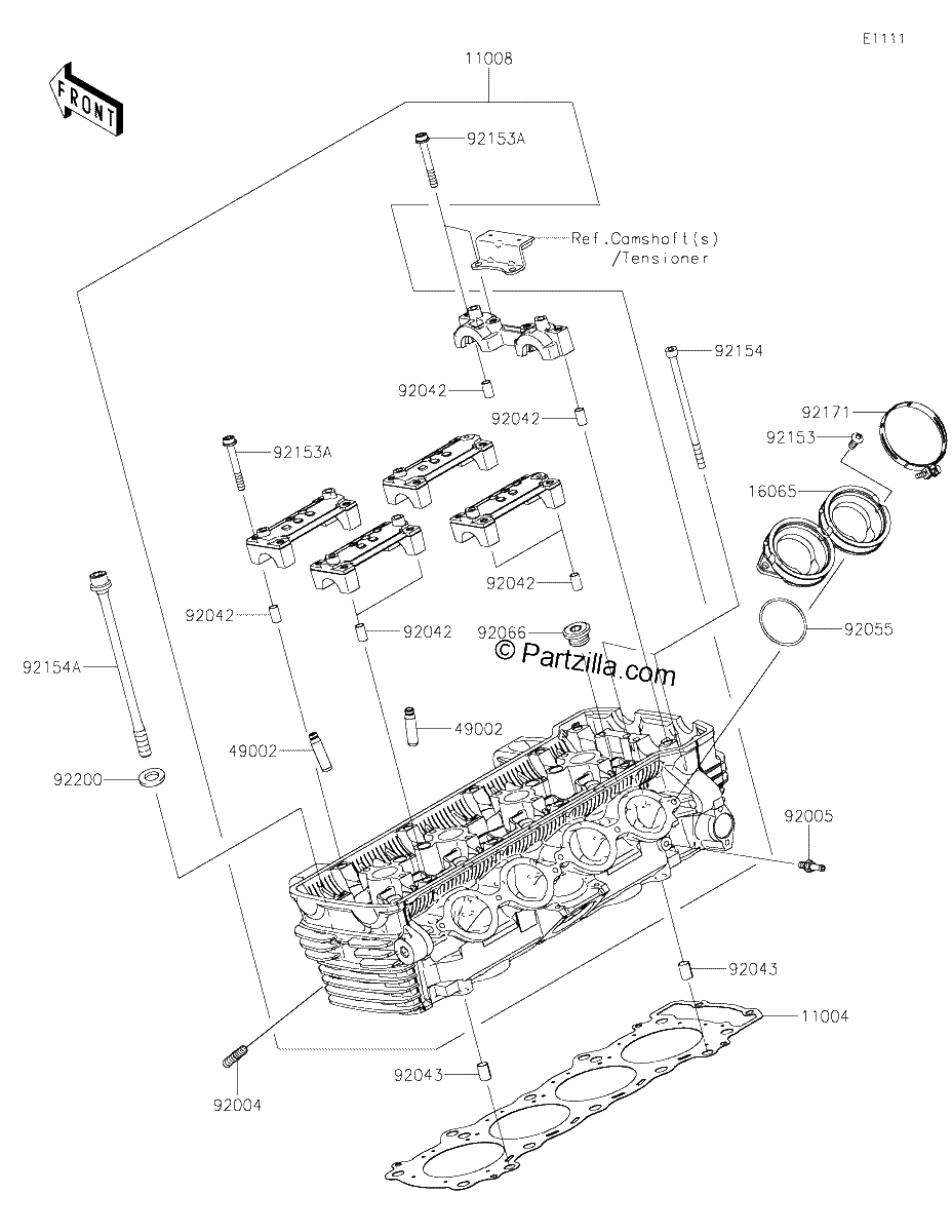 Diagrama de CYLINDER HEAD