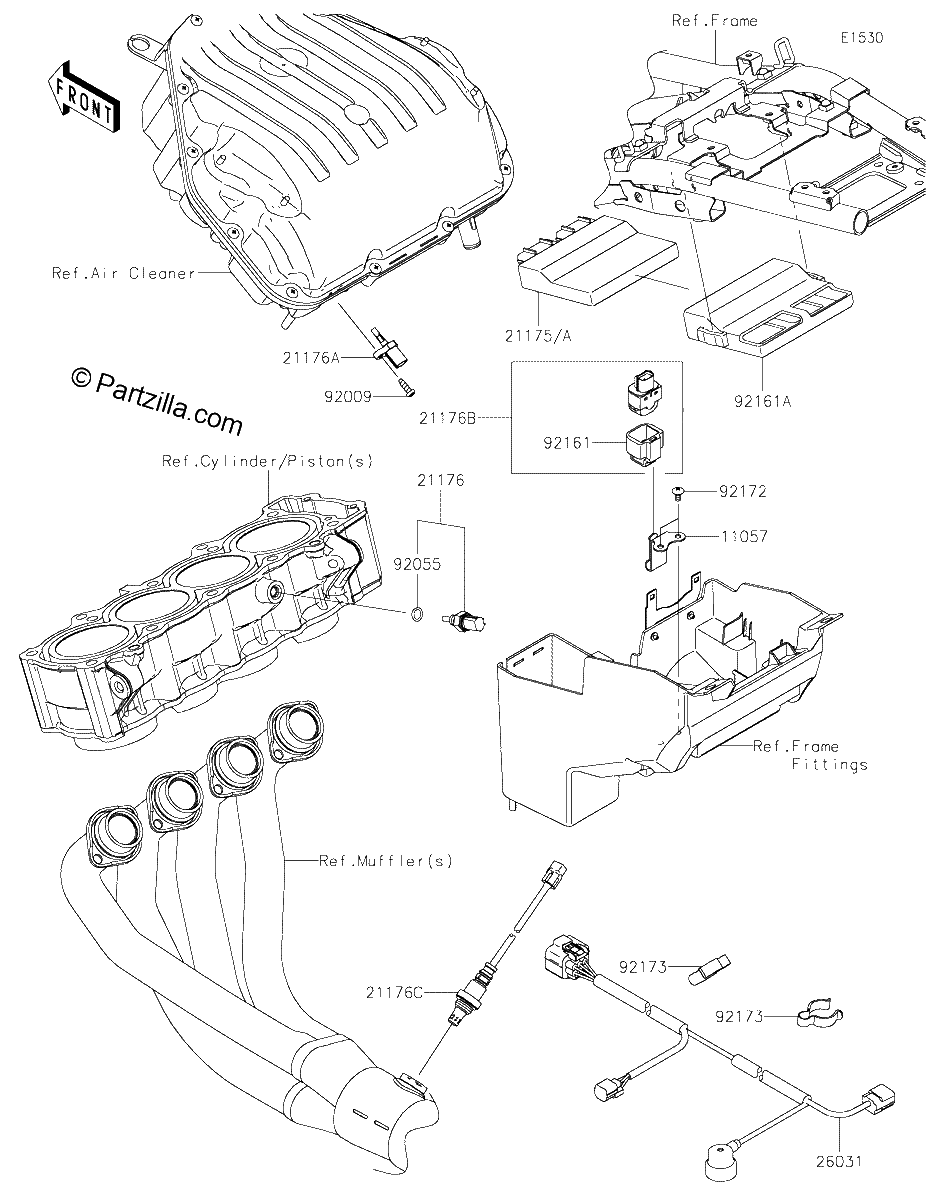 Diagrama de FUEL INJECTION