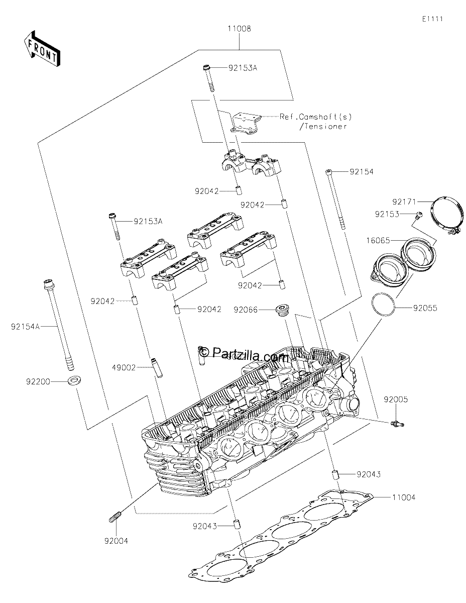 Diagrama de CYLINDER HEAD