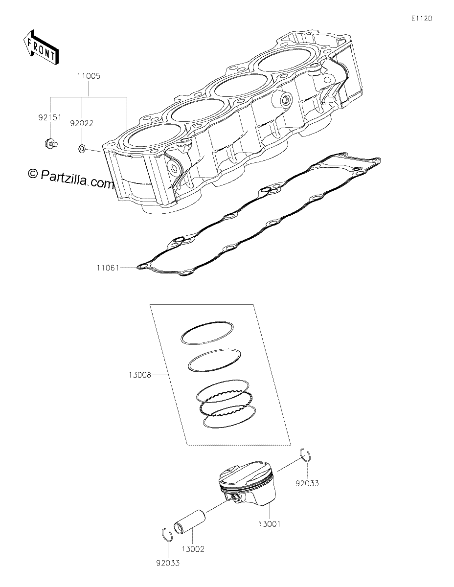 Diagrama de CYLINDER PISTON S