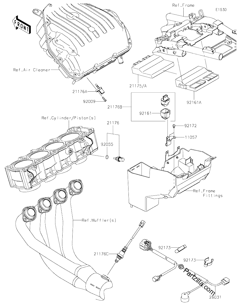 Diagrama de FUEL INJECTION