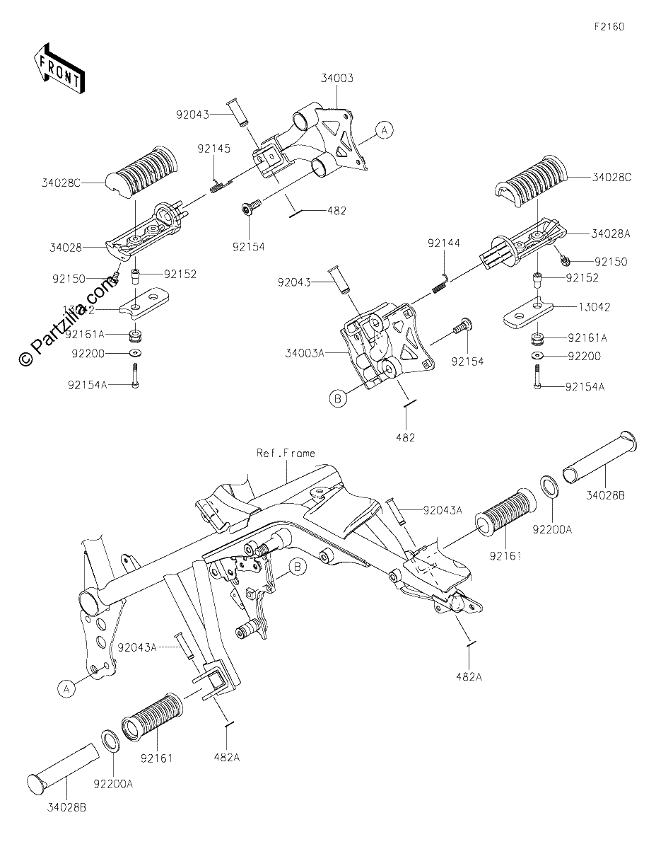 Diagrama de FOOTRESTS