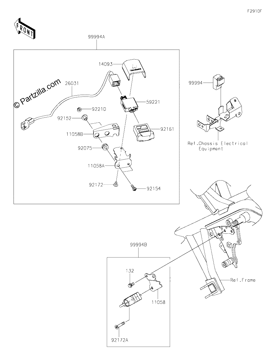 Diagrama de ACCESSORY HELMET LOCK ETC