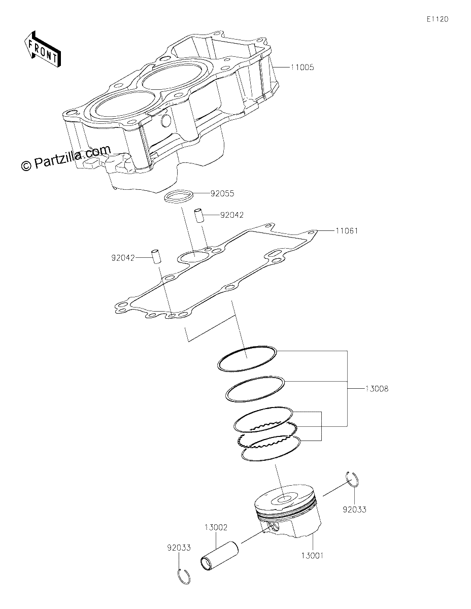 Diagrama de CYLINDER PISTON S